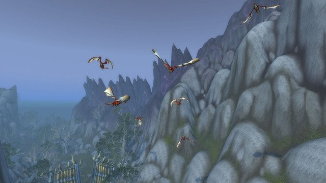 A scene from the raid